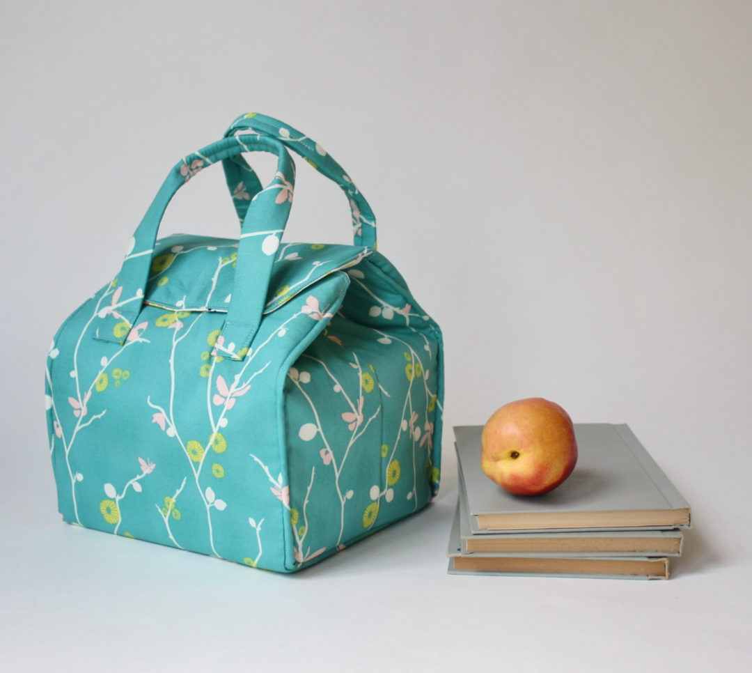 Insulated Lunch Bag in Rapture fabric by Pat Bravo Binski's Studio